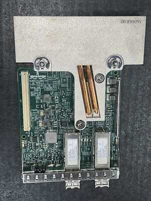 Genuine Dell Broadcom 57414 Dual Port 25Gb SFP28 Network Daughter Card 6WMMV
