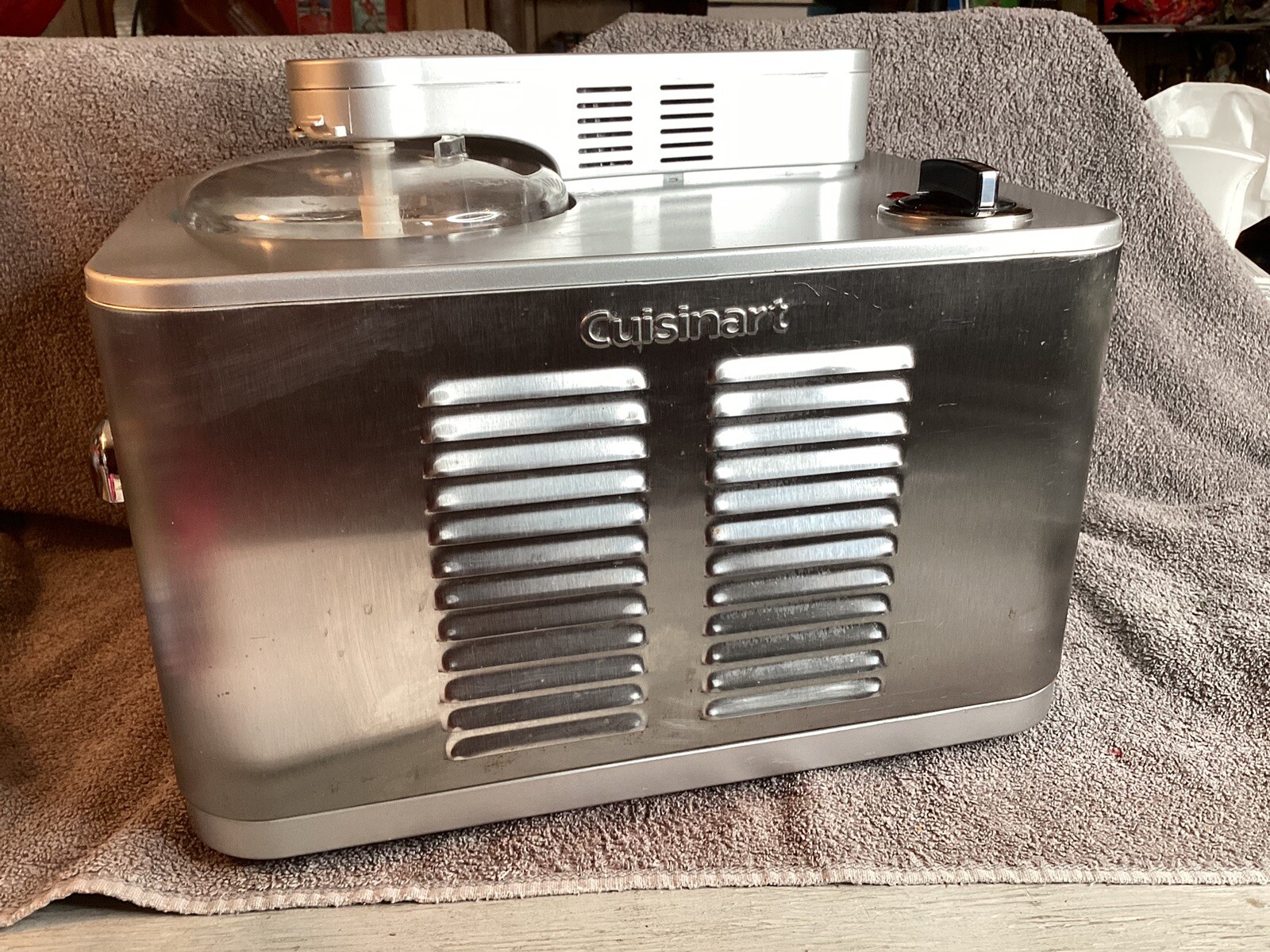 Cuisinart ICE50BC Supreme ice cream maker machine stainless steel eBay