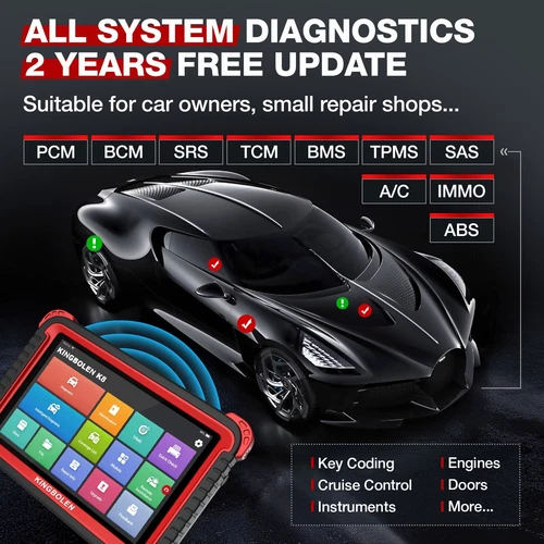 KINGBOLEN K8 Elite Keey Programmier KFZ Diagnosegerät OBD2 Diagnose Scanner IMMO - Bild 3 von 17