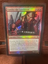 MTG FOIL Fumiko the Lowblood - Betrayers of Kamigawa BOK - Near Mint NM
