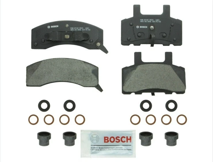 Juego de pastillas de freno de disco - disco delantero Bosch BP370 para Chevrolet K2500 Foto 3 de 3