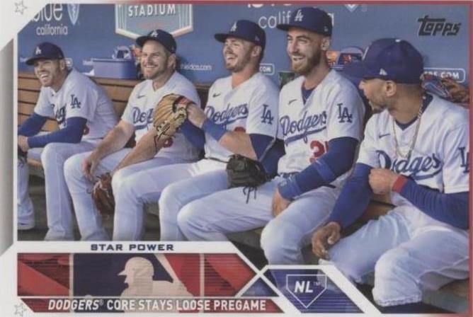 2023 Topps Series 1 - Cody Bellinger Freddie Freeman Max Muncy #113 - 1 of 1