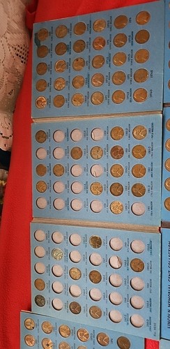 8 Lots Of Lincoln Pennies From 1909 To 1991 - Picture 6 of 10