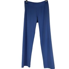 FIGS - WOMEN'S SMALL -BLUE ELASTIC WAIST TECHNICAL COLLECTION SCRUB PANTS