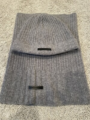 Diesel Black Gold Men's Cashmere Scarf Beanie