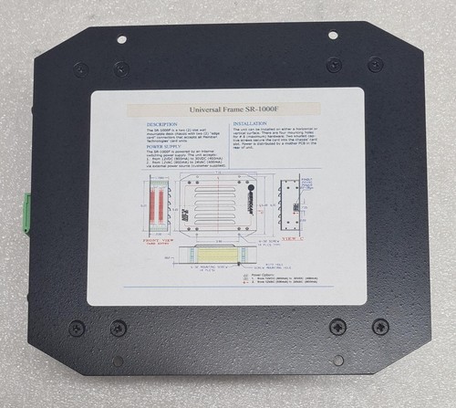 Chasis de unidad de expansión Meridian Technologies SR-1001/SF SA-1000 fibra óptica - Imagen 4 de 7