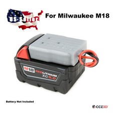  Milwaukee M18 Battery Adapter Dock with Soft Wires Power Wheels DIY Robotics 