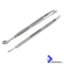 2 Pcs Comedone Extractor Acne Pimple Spot Blemish Blackhead Remover Facial Care