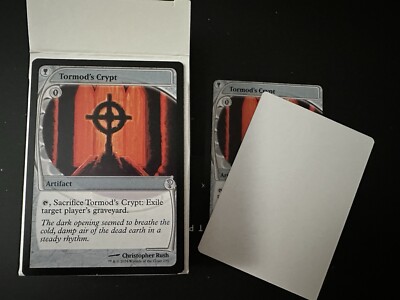 MTG Mystery Tormod s Crypt Artist Proof From Christopher Rush Family 