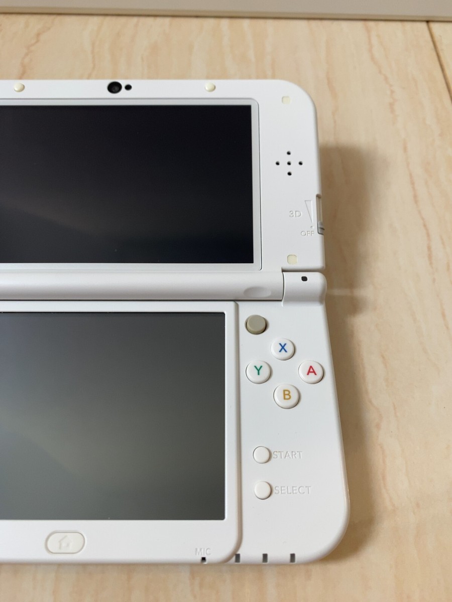 3DS データ付き Excellent in Box】Dual IPS NEW Nintendo 3DS LL XL White rare