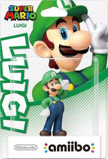 Nintendo Amiibo Super Mario Collection Luigi Character Figure Switch 3DS Wii U Laagste prijs populair