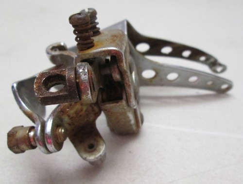 Vintage Shimano GTO Thunderbird Bicycle Front Derailleur Chrome Misc Lever Bike - Picture 4 of 12