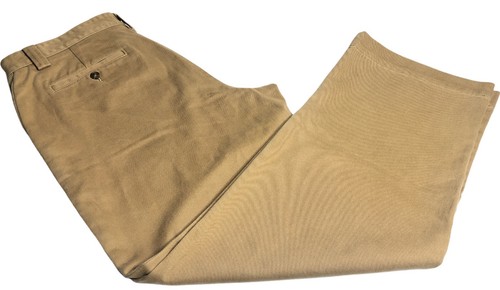 Caramel Twill Cotton Chino Pants 