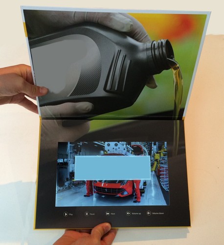 10 inch Video Book, Customizable Video Brochure, Hard Back, 4gb memory - Picture 12 of 13