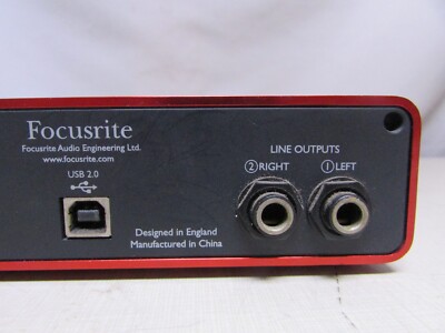 focusrite scarlett 2i2 1st gen MOCS0003 | eBay