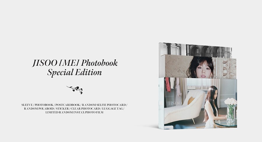 BLACKPINK JISOO [ME] PHOTOBOOK [SPECIAL EDITION]/2Buch+3Karte+