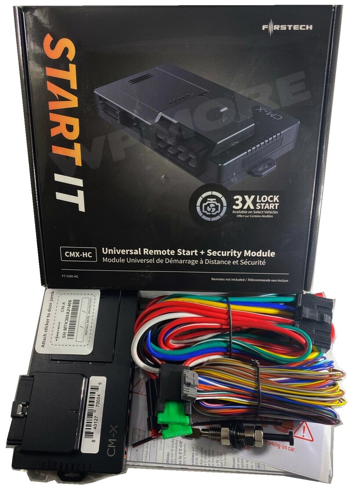 Compustar Firstech FT-CMX-HC Remote START IT + Blade-AL Bypass ...