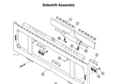 6079936 CASCADE SIDESHIFTER UPPER BEARING