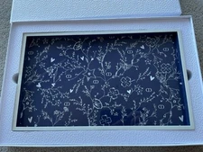 Brand New in Box Christian Dior Lacquered Tray Home Decor Change Tray VIP Gift 