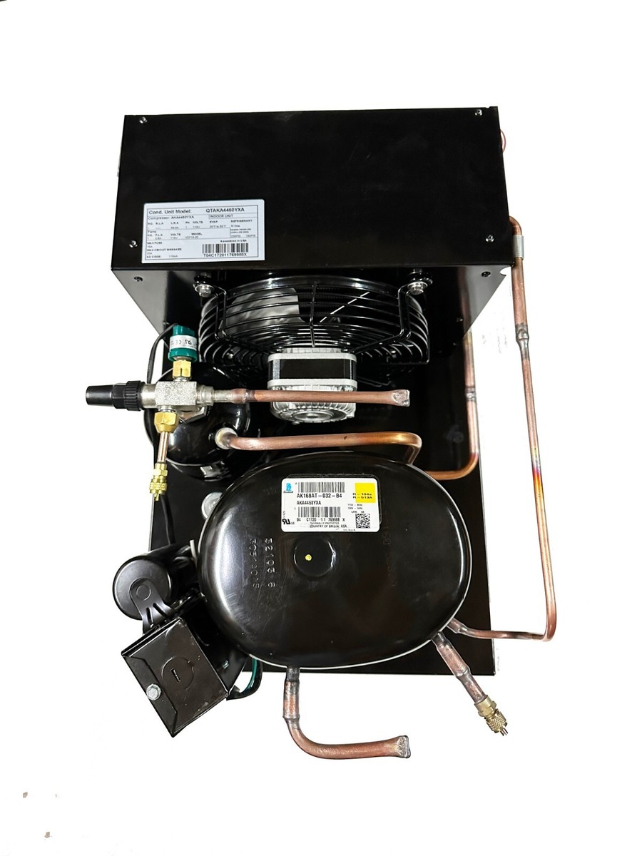 Indoor Condensing Unit QT AKA4460YXA Unit 1/2HP, HBP R134a, 115V