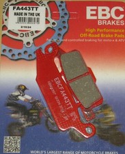 Bremsbel&auml;ge f&uuml;r Yamaha YFM 700 FWAD FGP SE Grizzly Bj. 2007-2013 vorne