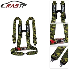 4 Point 3" Racing Style Harness Belt 4PT Camlock Quick Release