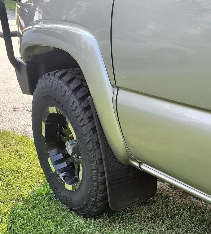 Guardabarros delanteros de alta resistencia Husky MudDog 12" W x 22" de alto para camiones de tamaño completo EE. UU. Foto 2 de 4