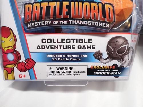 You get both! Funko Marvel Battleworld Series 2 Captain Marvel + Ser 1 Spiderman - Picture 5 of 5