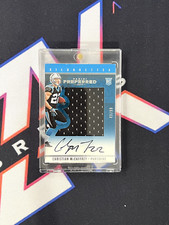 2017 Panini Preferred - Rookie Silhouettes #63 Christian McCaffrey /99 AUTOGRAPH