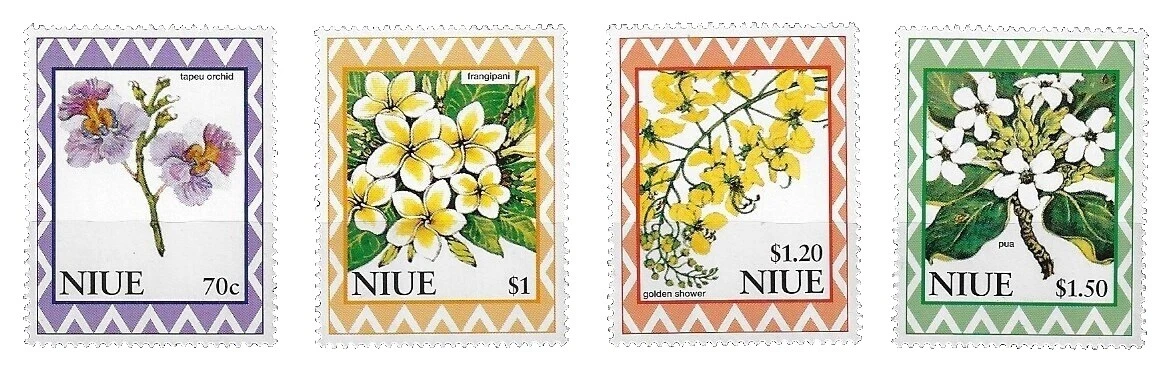 Flores Sellos NIUEAN (1974-presente)