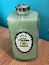 NEW CRU DE PROVENCE CREAM BATH COCONUT LIME 17.69 OZ GLASS BOTTLE