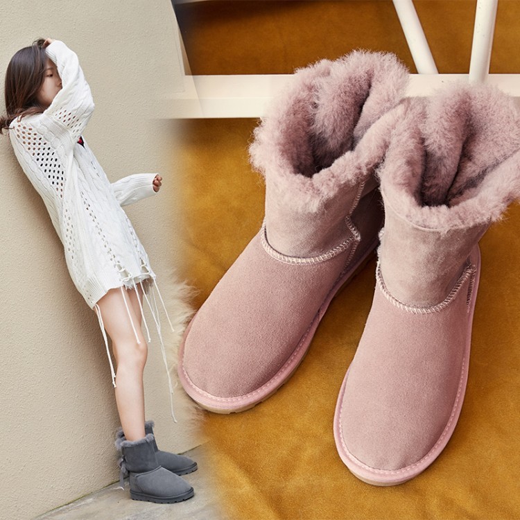Occident Winter New Casual Round Toe Low Low Low Heels Warm Snow Boots Lady Short Boots d193ca Occident Winter New Casual Round Toe Low Low Low Heels Warm Snow Boots Lady Short Boots d193ca