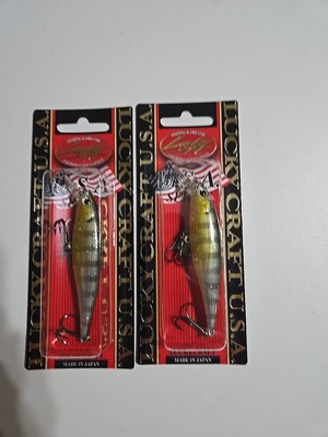 (2) Luckycraft Pointer 78 SP- Flake Flake Golden Sunfish