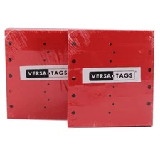 Red Self-Locking Key Tags 2000 Plastic Arrow Tags Bulk Dealer Supplies