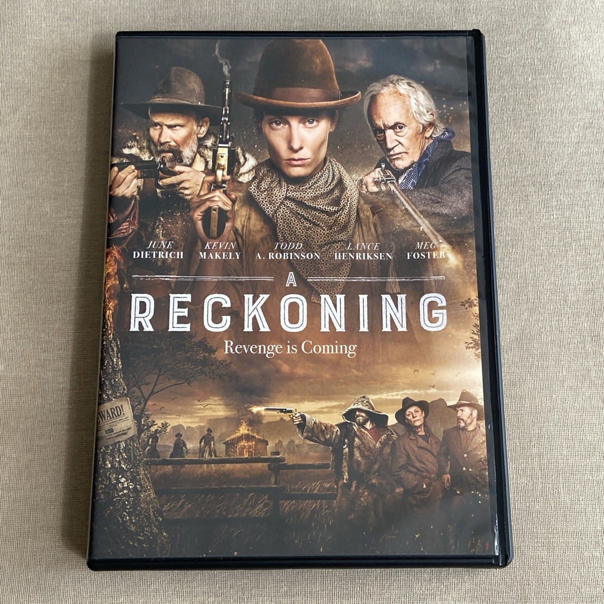 A Reckoning (DVD, 2018) W/ Slipcover Western June Dietrich