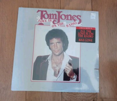 Tom Jones: Love Is On The Radio: 1984 LP Mercury New Sealed,Hype Sticker, w/tags
