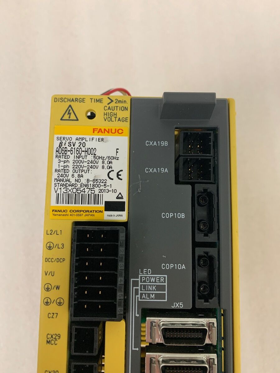 A06B-6160-H002 FANUC Servo Drive | eBay A06B-6160-H002 FANUC Servo Drive | eBay