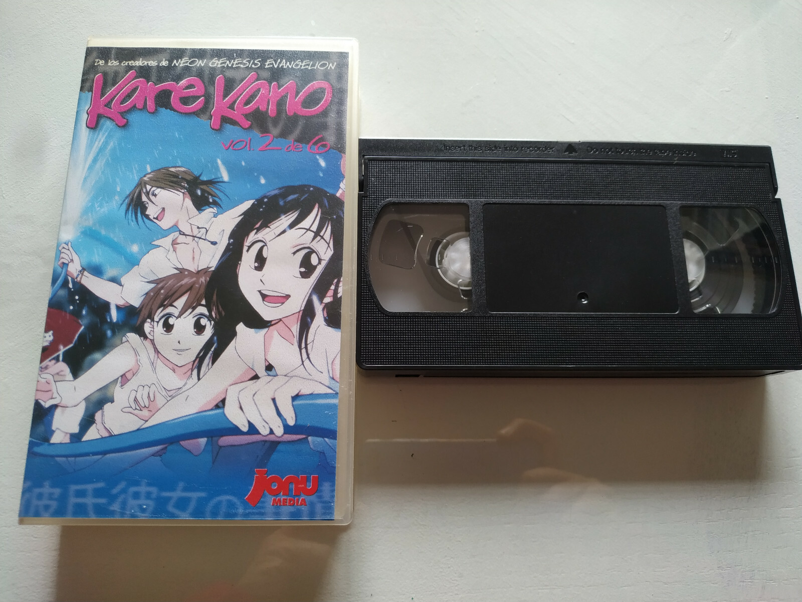 Kare Kano Vol 2 Of 6 Episodes 6-9 1998 Masami Tsuda VHS Tape Spanish 3T