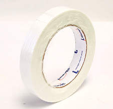 3/4  WIDE x 60 yards x 5 MIL THICK, clear reinforced Filament Tape 19 PC, NEW 