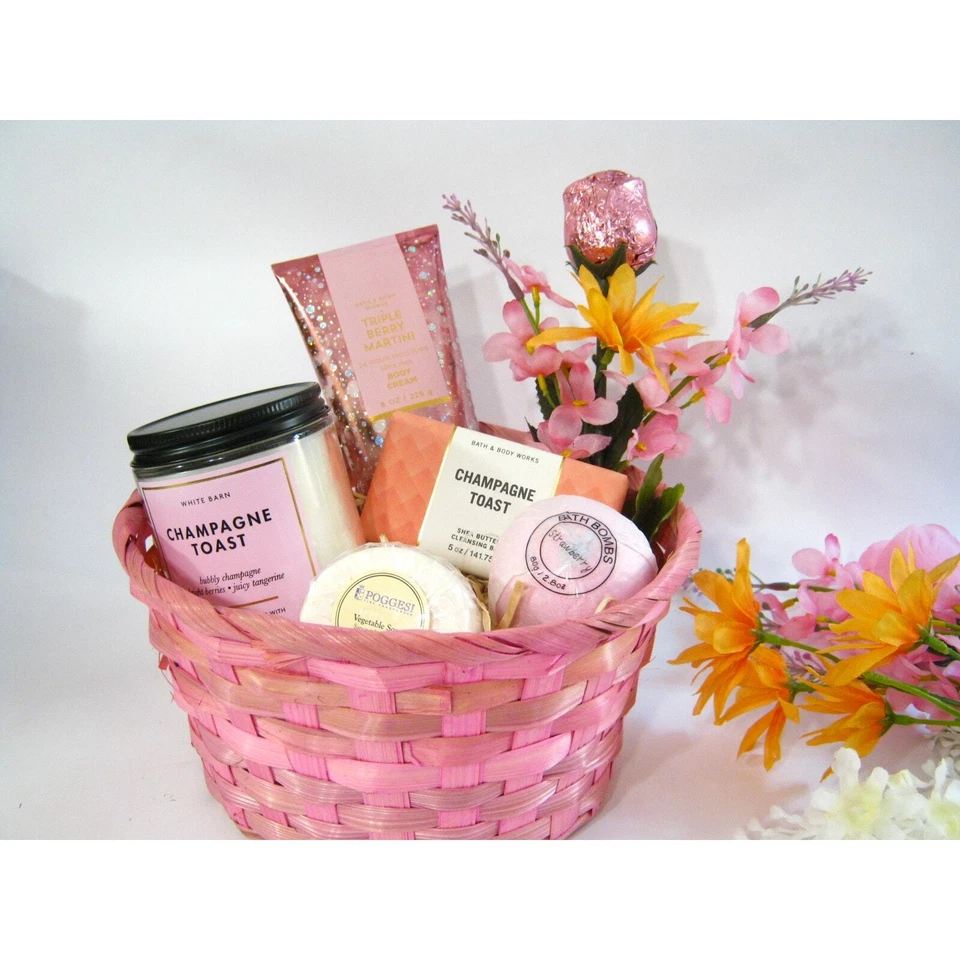 Birthday Anniversary Valentines Day any Occasion Spa Bath  Gift Basket   - Image 4 of 4