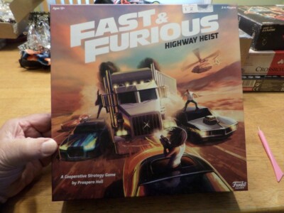 FUNKO GAMES FAST and Furious: Highway Heist Game NUOVO DI ZECCA K! EUR