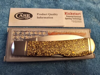 Case XX SparXX Gold Stardust Kirinite Tribal Lock TB101201OL SS