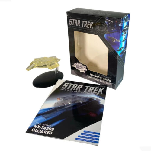 Number 1 AA - Star Trek Collection: U.S.S. Defiant NX-74205 Cloaked - Picture 11 of 12