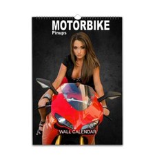 Motorbike Sexy Pinups calendar 2027/28 personalised Choose Start