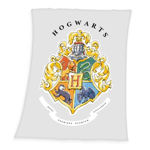 Harry Potter Fleecedecke Hogwarts 130 x 160 cm NEU - Bild 1 von 1