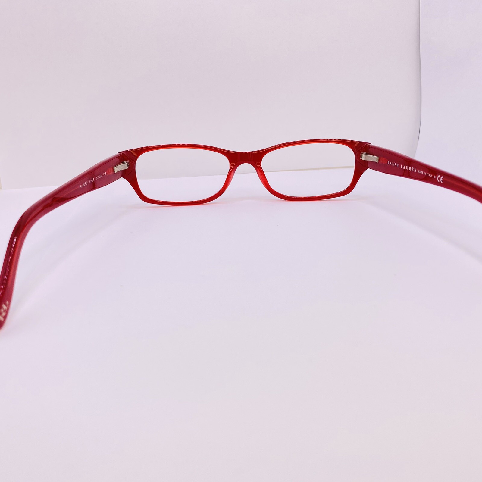Ralph Lauren Italy Eyeglasses RL 6058 5255 51 [] 16 135 MM Gradient Red Black thumbnail 11