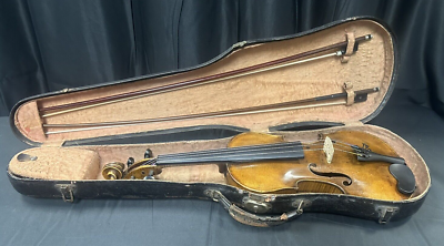 Antique German Antonio Stradivarius 4/4 Violin Copy -Fully Antique German Antonio Stradivarius 4/4 Violin Copy -Fully