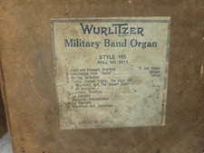 WURLITZER 165 BAND ORGAN ROLL #6513 Classico