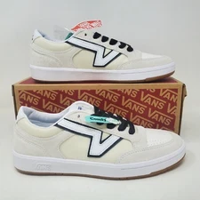 Mens Vans Lowland Comfycush Serio Shoe / True White Gum / VN0A7TNL91O / Size 8