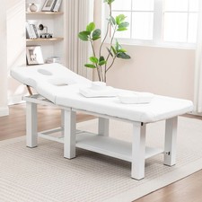 Multi-Function Professional Massage Therapy Table, White